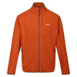 Męski Polar Z Suwakiem Hadfield. Brązowe bluzy z polaru męskie Regatta, m, bez wzorów, z polaru, sportowe, bez ramiączek, bez kaptura. Za 70.99 zł.