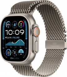 Smartwatch Apple Watch Ultra 2 GPS + Cellular 49mm Natural Titanium Case Milanese Loop L Szary (MX5T3KS/A). Szare zegarki smartwatch Apple. Za 3,846.98 zł.