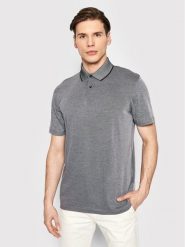 Selected Homme Polo Leroy 16082844 Szary Regular Fit. Szare koszulki polo męskie Selected Homme, l, bez wzorów, z bawełny, bez kołnierzyka, bez ramiączek. Za 89.99 zł.