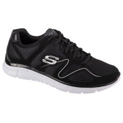 Buty sportowe Sneakersy męskie, Verse - Flash Point. Czarne buty sportowe na co dzień męskie Skechers, m, bez wzorów, z tkaniny, casualowe, bez ramiączek, bez kaptura, trekkingowe. Za 189.00 zł.