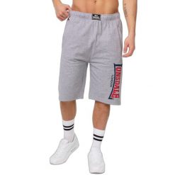 Krótka Lonsdale Logo Jam. Szare szorty męskie Lonsdale, bez wzorów, sportowe. Za 195.00 zł.
