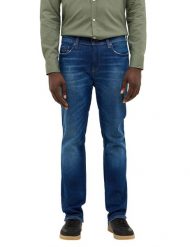 Męskie Spodnie jeansowe Mustang Style Vegas Slim Denim Blue 1016795 5000 884. Niebieskie jeansy męskie Mustang, bez wzorów, z denimu. Za 219.99 zł.