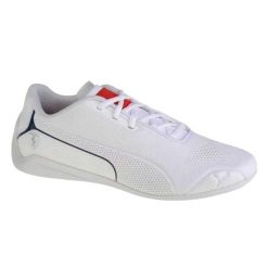 Męskie Buty Treningowe Scuderia Ferrari Drift Logo. Białe buty treningowe męskie Puma, bez wzorów, bez zapięcia, trekkingowe. Za 392.99 zł.