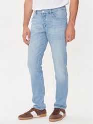 BOSS Jeansy Delaware3-1-Bf 50513692 Niebieski Slim Fit. Niebieskie jeansy męskie Boss, bez wzorów, z bawełny. Za 399.99 zł.