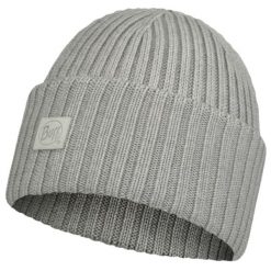 Czapka dla dorosłych Buff Ervin Merino Hat Beanie. Szare czapki męskie Buff, bez wzorów, z wełny, sportowe. Za 227.00 zł.