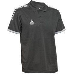 Koszulka piłkarska polo męska Select POLO Monaco szara. Szare koszulki polo męskie Select, m, bez wzorów, sportowe, bez kołnierzyka, bez ramiączek. Za 160.95 zł.