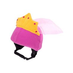 Czapka / nakładka na kask narciarski KSIĘŻNICZKA. Czerwone czapki męskie CASCO, na zimę, bez wzorów, sportowe. Za 25.00 zł.