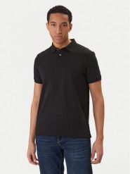 Guess Polo M6RP05 KD181 Czarny Regular Fit. Czarne koszulki polo męskie Guess, m, z aplikacjami, z bawełny, bez kołnierzyka, bez ramiączek. Za 349.99 zł.