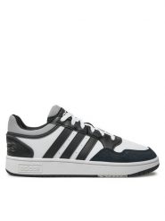 Adidas Sneakersy Hoops 3.0 IH0169 Czarny. Czarne buty sportowe na co dzień męskie ADIDAS, m, bez wzorów, ze skóry, bez ramiączek, bez kaptura. Za 199.99 zł.