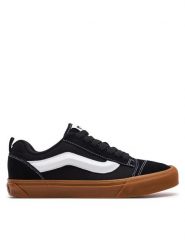 Vans Tenisówki U Knu Skool VN0009QCB9M1 Czarny. Czarne trampki męskie Vans, bez wzorów, ze skóry, bez zapięcia. Za 239.99 zł.