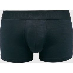 S. Oliver - Bokserki (2-pack). Czarne bokserki męskie S.Oliver, z dzianiny. W wyprzedaży za 99.90 zł.