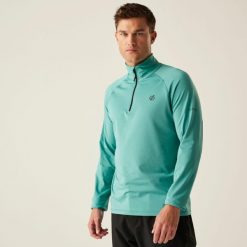 Fuse Up II Polar narciarski męski. Niebieskie bluzy z polaru męskie Dare 2B, m, bez wzorów, z polaru, bez ramiączek, bez kaptura. W wyprzedaży za 174.00 zł.