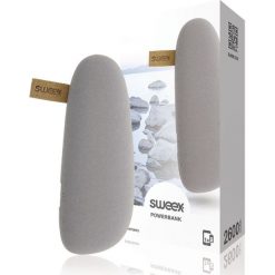 Powerbank Sweex Kamień 2600mAh szary (SWSTONE1). Szare powerbanki Sweex. Za 49.72 zł.