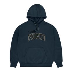 Bluza męska PROSTO Hoodie College 99. Niebieskie bluzy nierozpinane męskie Prosto., m, bez wzorów, bez ramiączek, bez kaptura. Za 209.99 zł.