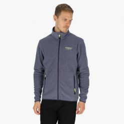 Bluza polarowa turystyka męska Swedemount Tromsö Fleece. Niebieskie bluzy z polaru męskie SWEDEMOUNT, m, bez wzorów, z polaru, sportowe, bez ramiączek, bez kaptura. Za 169.99 zł.