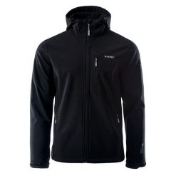 Kurtka Softshellowa Męska Caen. Czarne kurtki softshell męskie Hi-tec, m, bez wzorów, z softshellu, bez kaptura, trekkingowe. Za 253.99 zł.