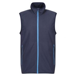 Bezrękawnik Męska Polar. Niebieskie bluzy z polaru męskie Regatta, m, bez wzorów, z polaru, sportowe, bez ramiączek, bez kaptura. Za 79.99 zł.