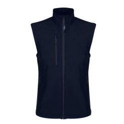 Męska Kamizelka Softshell Honestly Made. Niebieskie kurtki softshell męskie Regatta, m, bez wzorów, z softshellu, bez kaptura, trekkingowe. Za 188.99 zł.