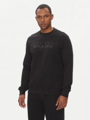 Richmond X Bluza Mateus UMP25005FE Czarny Regular Fit. Czarne bluzy nierozpinane męskie Richmond X, m, bez wzorów, z bawełny, bez ramiączek, bez kaptura. Za 239.99 zł.