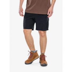 Spodenki turystyczne męskie Gramicci Nylon Explorer Cargo Short. Czarne szorty sportowe męskie Gramicci, bez wzorów, z nylonu, sportowe. Za 303.99 zł.