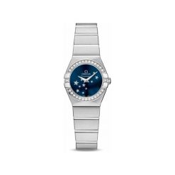 ZEGAREK OMEGA CONSTELLATION 123.15.24.60.03.001. Niebieskie zegarki sportowe Omega. Za 17,500.00 zł.