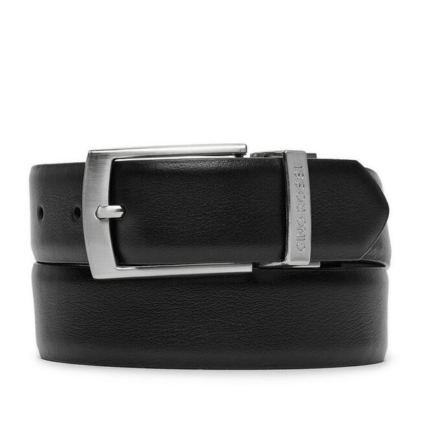 Pasek GINO ROSSI. Czarne paski męskie Gino Rossi, bez wzorów. Za 159.99 zł.