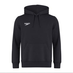 Bluza sportowa z kapturem męska Speedo Club Hoody. Czarne bluzy nierozpinane męskie SPEEDO, m, bez wzorów, z kapturem. Za 214.47 zł.