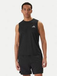Adidas Koszulka techniczna adi365 Running Essentials KB5969 Czarny Regular Fit. Czarne t-shirty sportowe męskie ADIDAS, l, bez wzorów, z syntetyku, sportowe, bez ramiączek. Za 99.99 zł.