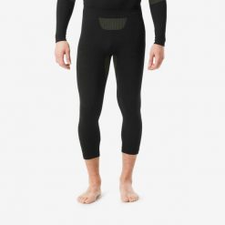 Legginsy termoaktywne narciarskie męskie Wedze BL 500 soft seamless. Bielizna termoaktywna męska WED'ZE, m, bez wzorów, z materiału, bez ramiączek, narciarskie. Za 119.99 zł.