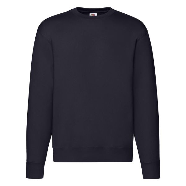 Męska Bluza Rozpinana Premium. Niebieskie bluzy rozpinane męskie Fruit of the Loom, m, bez wzorów, bez ramiączek, bez kaptura. Za 89.99 zł.