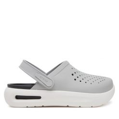 Klapki Crocs. Szare klapki i japonki męskie Crocs, bez wzorów. Za 219.99 zł.