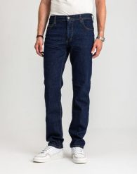 Męskie Spodnie Jeansowe Mustang Style Washington Straight Denim Blue 1017119 5000 901, W40 L34. Niebieskie spodnie na co dzień męskie Mustang, bez wzorów, z bawełny, casualowe. Za 219.99 zł.