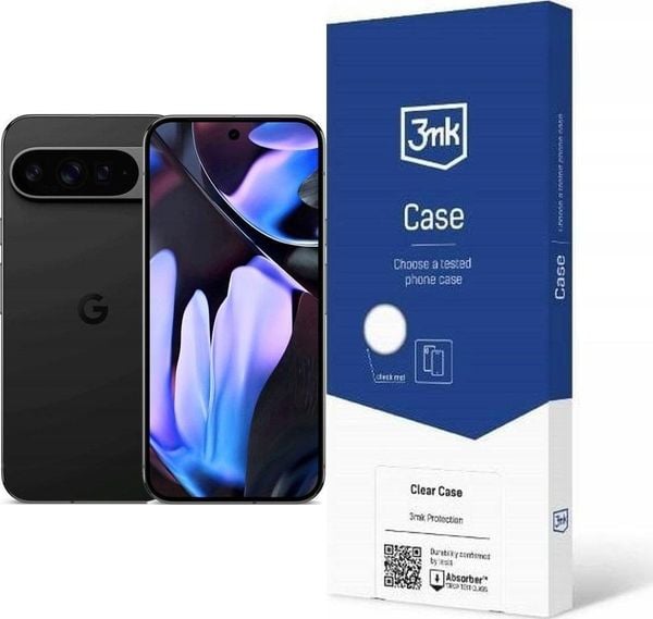 Smartfon Pixel 9 Pro XL 5G 16/256GB Czarny (GA05983-GB) + Etui Clear Case. Czarne smartfony Google. Za 4,027.00 zł.