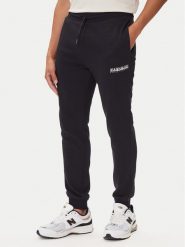 Napapijri Spodnie dresowe M-Gori Wint NP0A88UH Czarny Relaxed Fit. Czarne spodnie dresowe męskie Napapijri, bez wzorów, z bawełny. Za 319.99 zł.