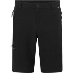 Spodenki turystyczne Viking Sumatra. Czarne szorty sportowe męskie Viking, bez wzorów, sportowe. Za 179.90 zł.
