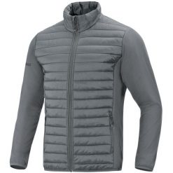 Kurtka puchowa Jako Corporate. Szare kurtki męskie Jako, m, bez wzorów, z puchu, bez ramiączek, bez kaptura. Za 454.00 zł.