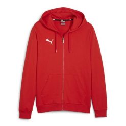 Bluza sportowa męska Puma B23618. Czerwone bluzy rozpinane męskie Puma, m, bez wzorów, sportowe, bez ramiączek, z kapturem. Za 189.00 zł.