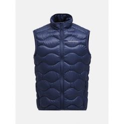Kamizelka męska Peak Performance Helium Down Vest. Niebieskie kamizelki męskie Peak Performance, m, bez kaptura. W wyprzedaży za 809.00 zł.