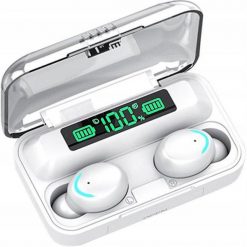 SŁUCHAWKI BEZPRZEWODOWE M20 BIAŁE. Białe słuchawki bluetooth DexXer. Za 60.98 zł.