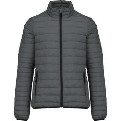 Kurtka puchowa Kariban Légère. Szare kurtki męskie KARIBAN, l, bez wzorów, z puchu, bez ramiączek, bez kaptura. Za 275.00 zł.