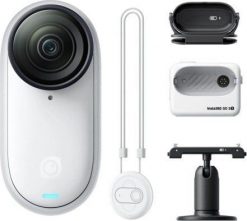 Kamera Insta360 GO 3S Standalone biała. Białe kamery sportowe INSTA360. Za 1,999.00 zł.