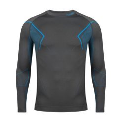 Bluza termoaktywna trekkingowa męska Alpinus Active Base Layer. Szare bluzy nierozpinane męskie Alpinus, m, bez wzorów, bez ramiączek, bez kaptura. Za 214.34 zł.
