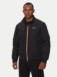 EA7 Emporio Armani Kurtka bomber 8NPB20 PNFZZ 0208 Czarny Regular Fit. Czarne kurtki męskie EA7 Emporio Armani, m, bez wzorów, z syntetyku, bez ramiączek, bez kaptura. Za 899.99 zł.