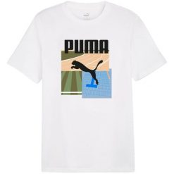 Męska Koszulka Sportowa Summer II. Białe t-shirty sportowe męskie Puma, m, bez wzorów, sportowe, bez ramiączek. Za 138.99 zł.