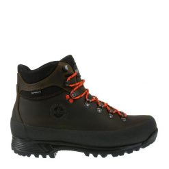 Buty trekkingowe męskie LOMER Bormio Pro Stx wysokie ze skory nubukowej. Czarne buty trekkingowe męskie LOMER, bez wzorów, z nubiku, bez zapięcia. W wyprzedaży za 599.99 zł.