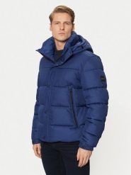 BOSS Kurtka zimowa Omaris 50528573 Niebieski Regular Fit. Niebieskie kurtki męskie Boss, na zimę, m, bez wzorów, z syntetyku, bez ramiączek, bez kaptura. Za 1,069.00 zł.