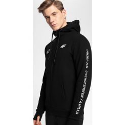 Bluza męska 4Hills BLM100 - głęboka czerń. Bluzy z kapturem męskie marki 4f. Za 159.99 zł.