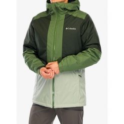 Kurtka ocieplana męska Columbia Point Park II Insulated Jacket. Zielone kurtki męskie Columbia, m, bez wzorów, sportowe, bez ramiączek, bez kaptura. W wyprzedaży za 543.45 zł.