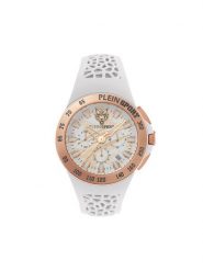 Plein Sport Zegarek Thunderstorm Chrono PSABA0723 Srebrny. Szare zegarki sportowe Plein Sport. Za 719.99 zł.