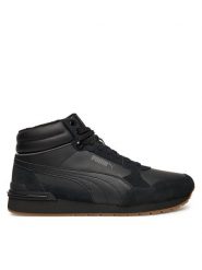 Puma Sneakersy St Runner V4 Mid Sd 402894 01 Czarny. Czarne buty sportowe na co dzień męskie Puma, m, bez wzorów, ze skóry, bez ramiączek, bez kaptura. Za 269.99 zł.